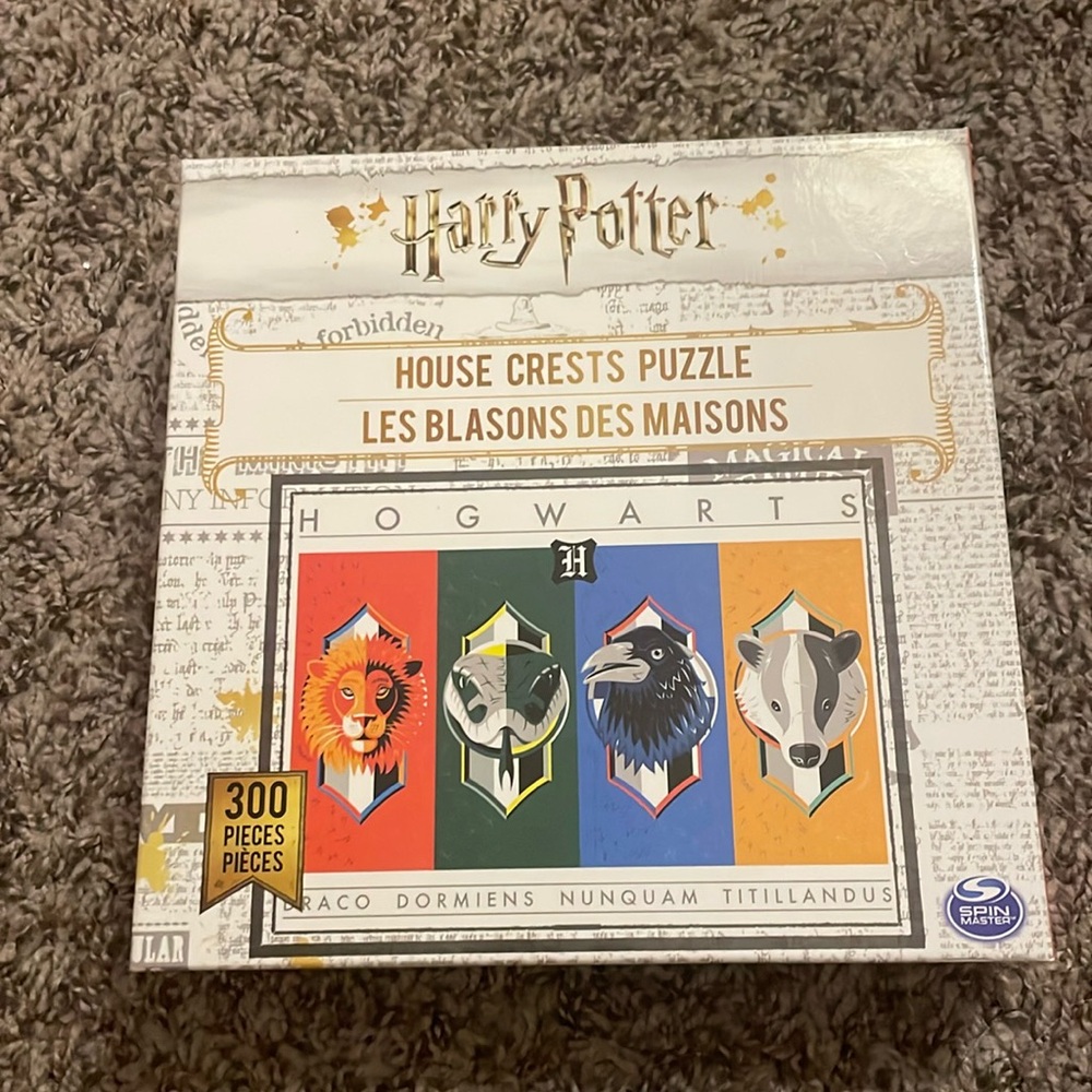 Harry Potter House Crest Puzzle